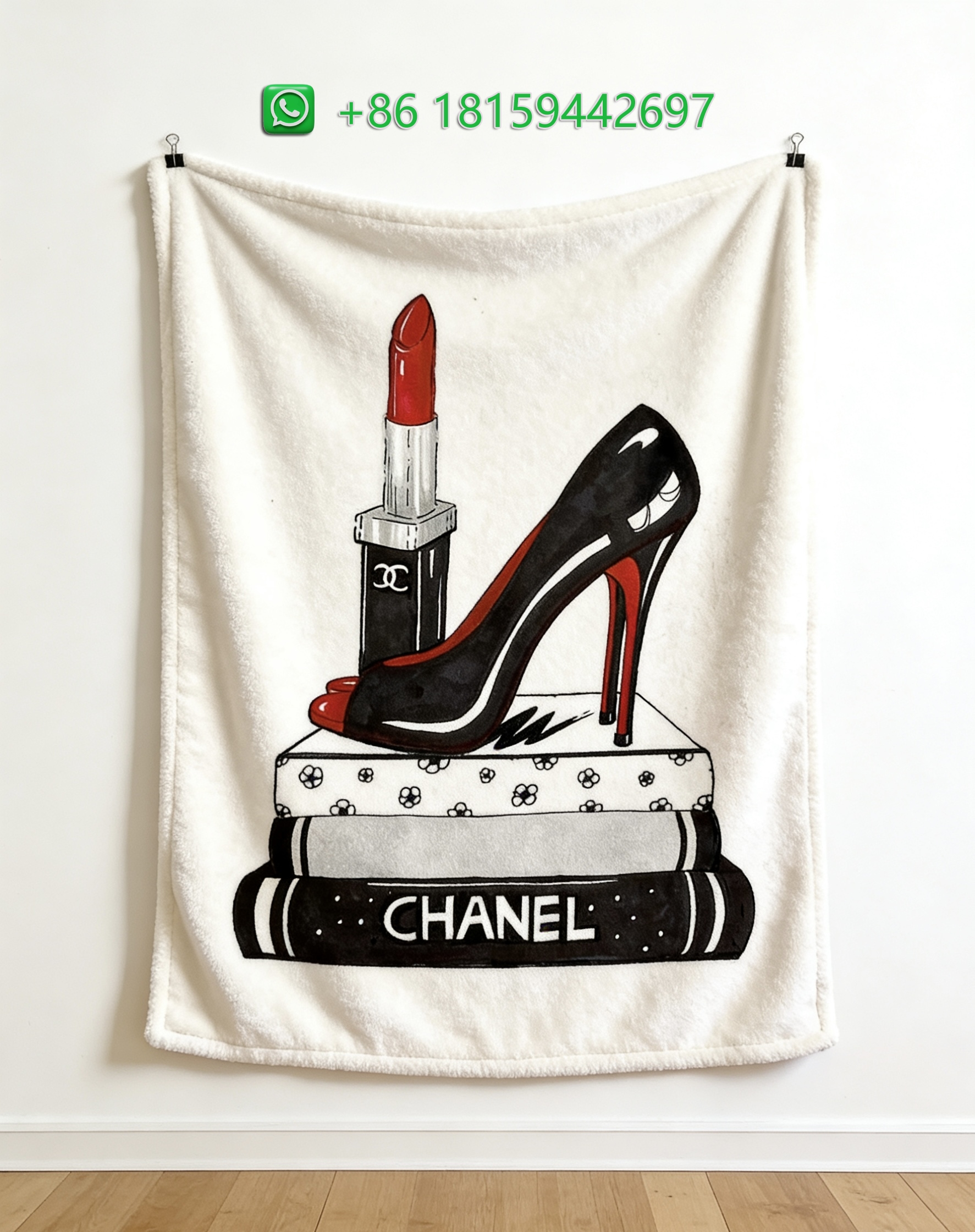 Chanel Throw Blankets